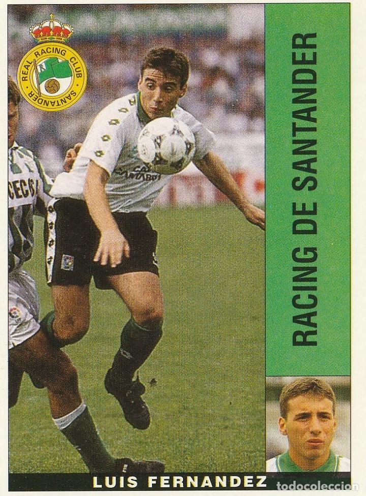 Cromos de F&uacute;tbol: PANINI 95-96. LUIS FERN&Aacute;NDEZ. NUNCA PEGADO.