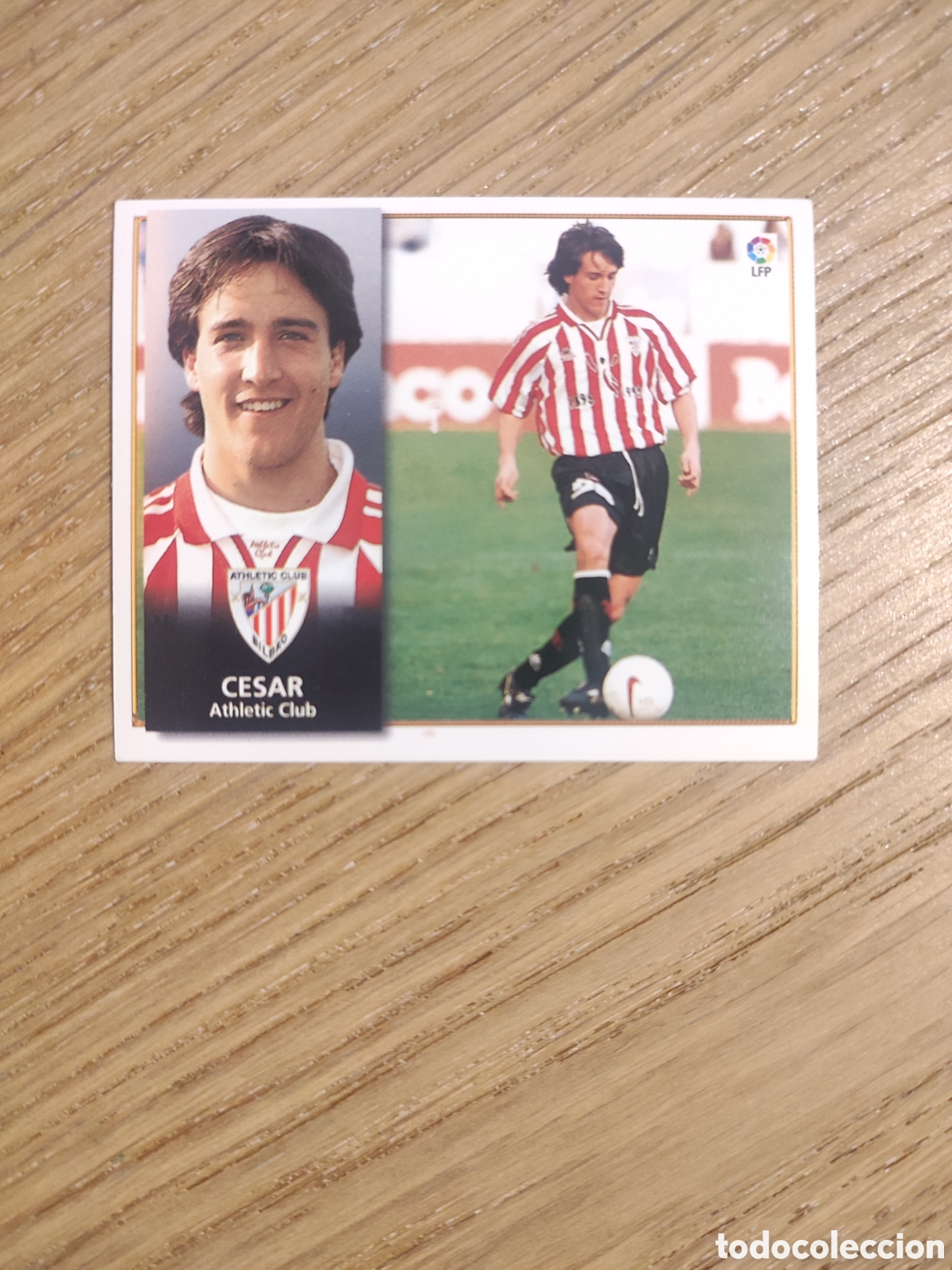 Cromos de F&uacute;tbol: Cesar Coloca Liga Este 98 99 Athletic Club Bilbao Sin pegar