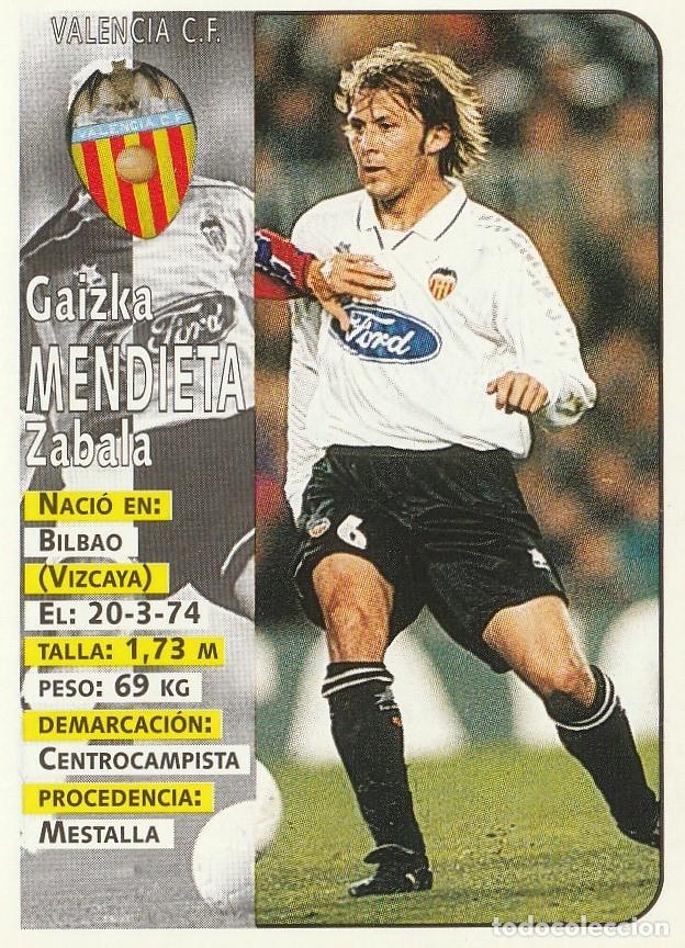 Cromos de F&uacute;tbol: PANINI 98-99 MENDIETA. NUNCA PEGADO.