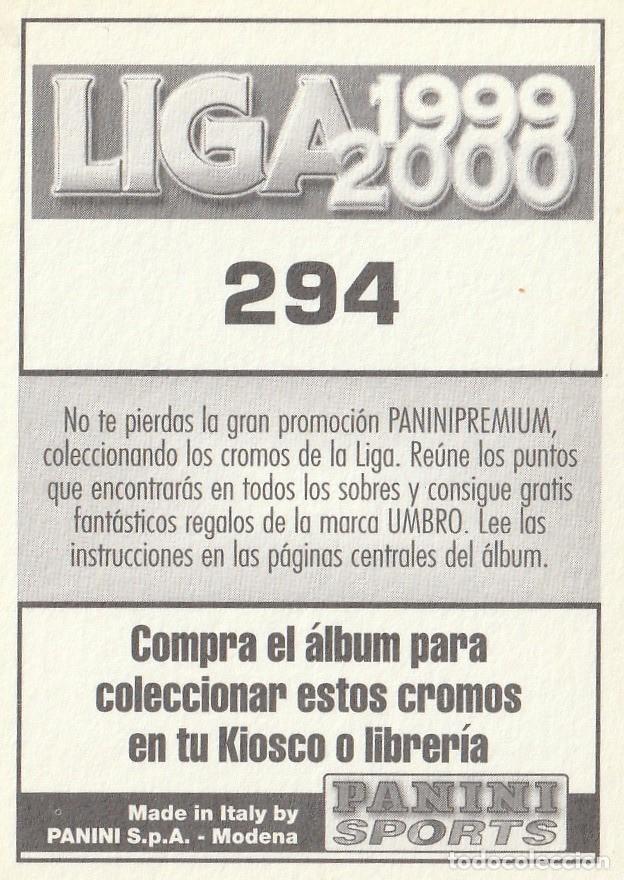 Cromos de f&uacute;tbol: PANINI 99-00 MORALES. PRIMERA VERSI&Oacute;N. NUNCA PEGADO. - Foto 2
