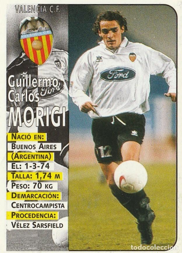 Cromos de F&uacute;tbol: PANINI 98-99 MORIGI. NUNCA PEGADO.