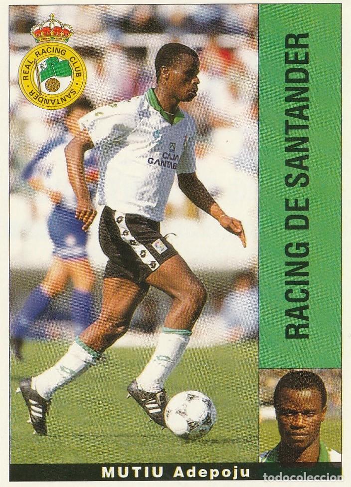 Cromos de F&uacute;tbol: PANINI 95-96 MUTIU. NUNCA PEGADO.