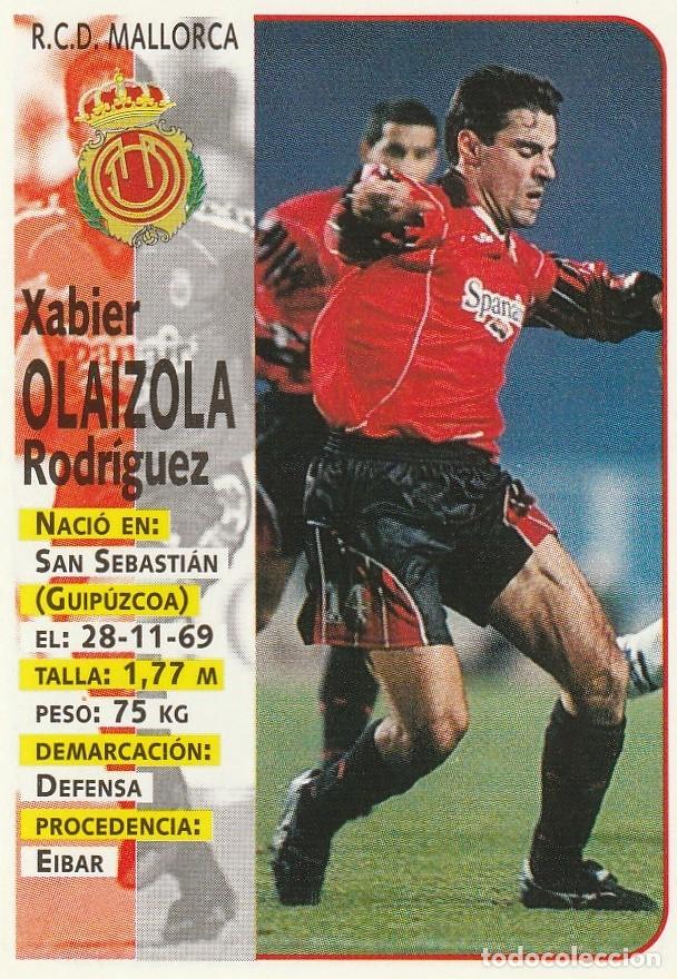 Cromos de F&uacute;tbol: PANINI 98-99 OLAIZOLA. NUNCA PEGADO.