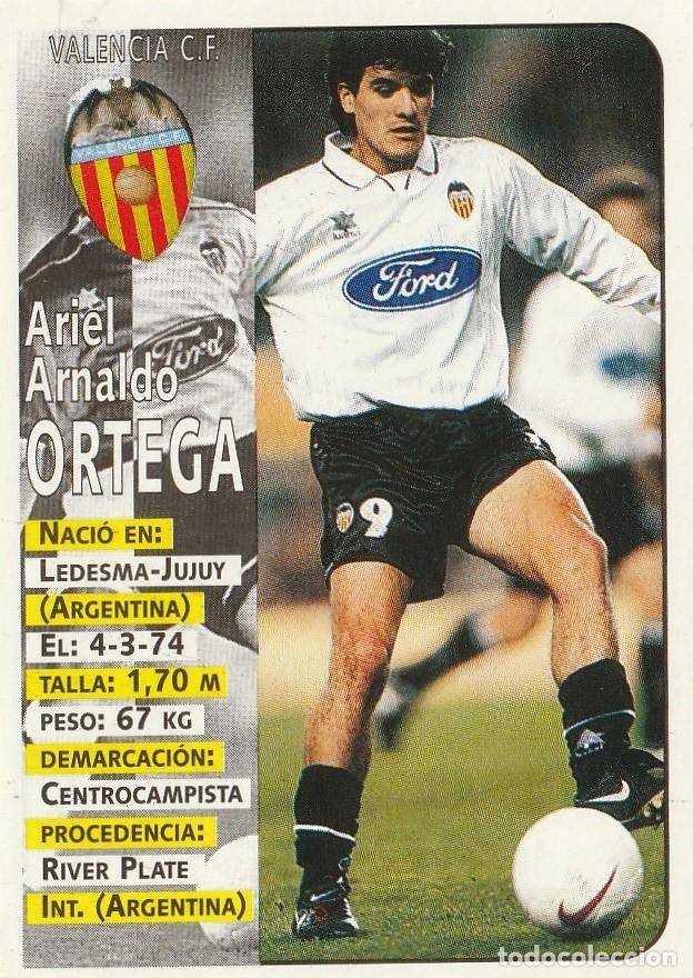 Cromos de F&uacute;tbol: PANINI 98-99. ORTEGA. NUNCA PEGADO.