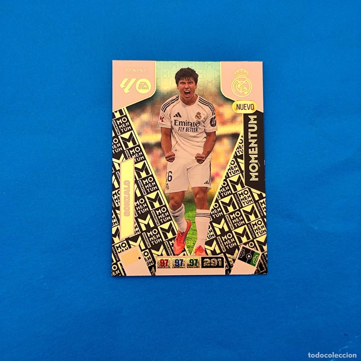 Fu&szlig;ball-Sticker: Adrenalyn 2025 2026 / 25 26 Momentum Gonzalo Real Madrid