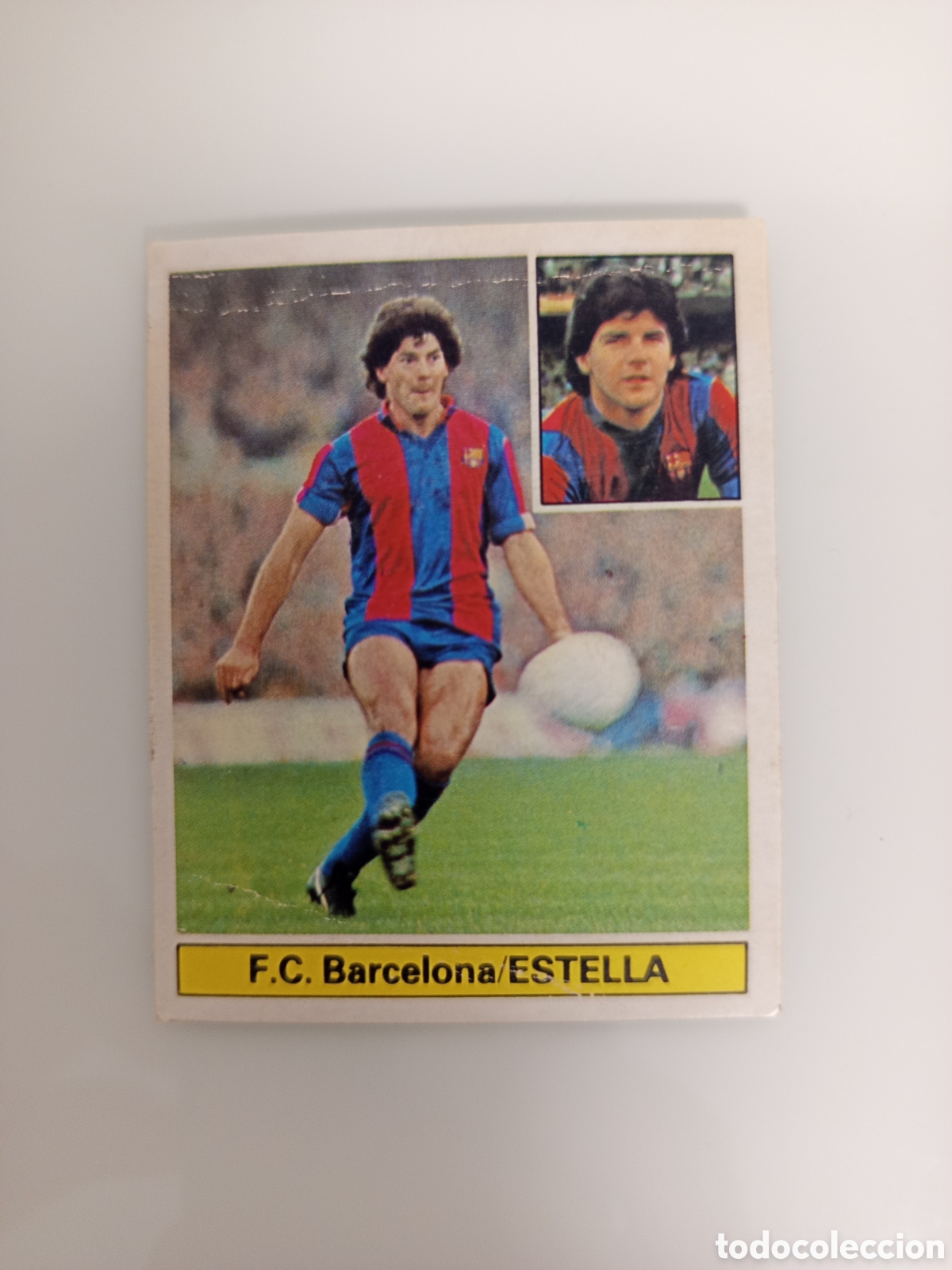 Fu&szlig;ball-Sticker: ❇️ CROMO ⚽ ESTELLA BARCELONA 81 82 1981 1982 EDICIONES ESTE DESPEGADO DE &Aacute;LBUM ❇️