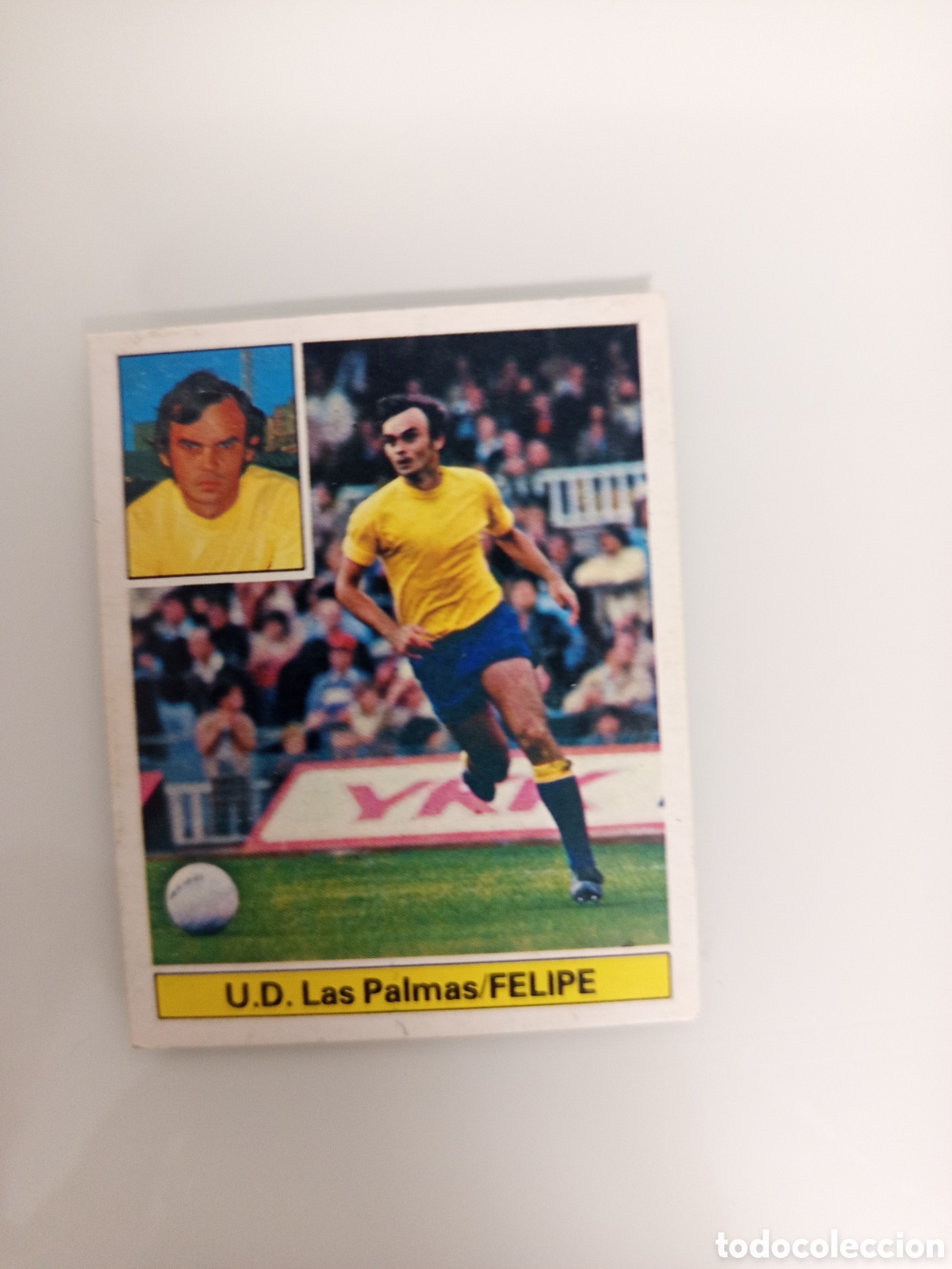 Cromos de F&uacute;tbol: ❇️ CROMO CARD FELIPE LAS PALMAS 81 82 1981 1982 EDICIONES ESTE DESPEGADO DE &Aacute;LBUM ❇️