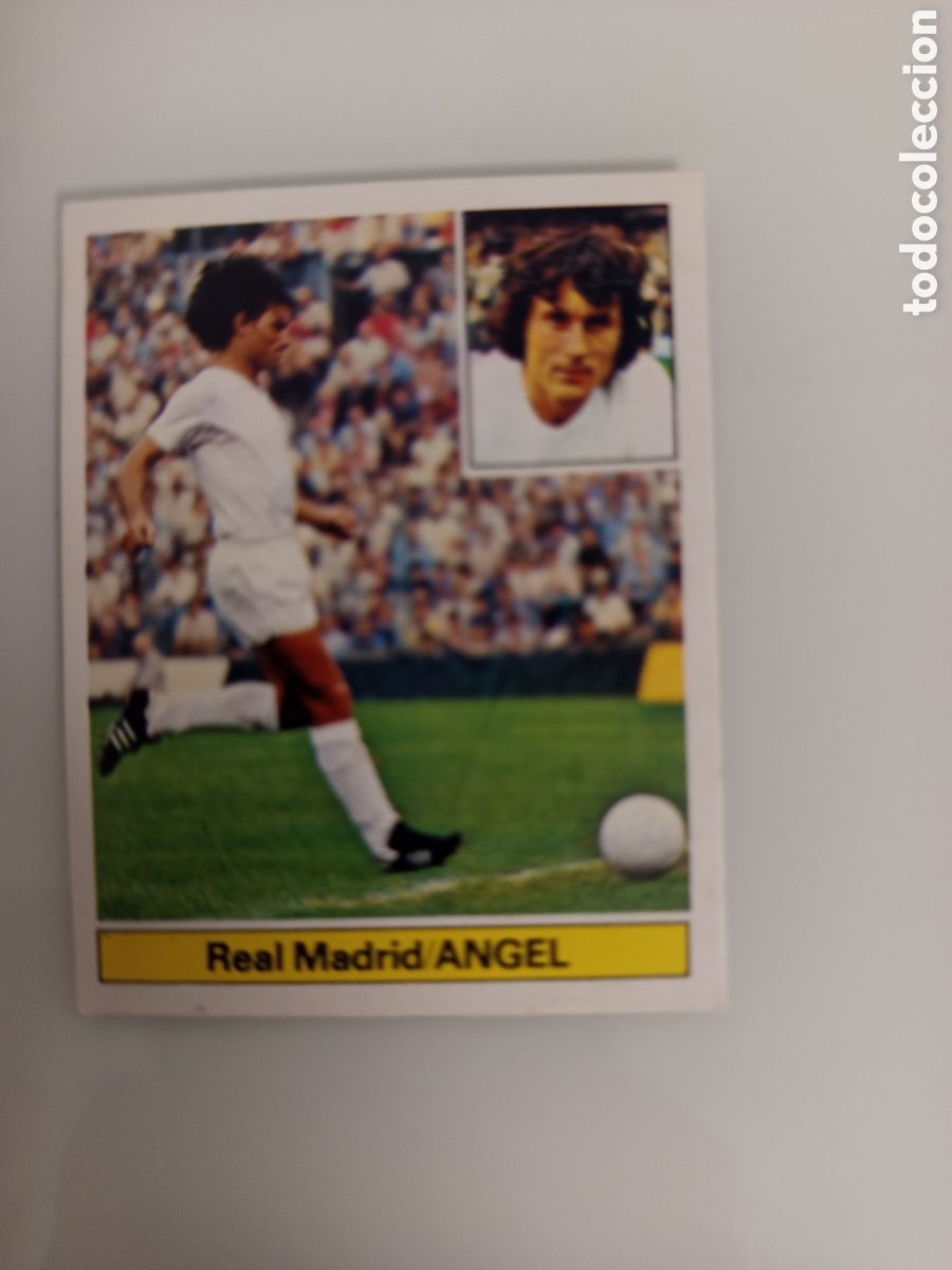 Cartes &agrave; collectionner de Football: ❇️ CROMO CARD &Aacute;NGEL REAL MADRID 81 82 1981 1982 EDICIONES ESTE DESPEGADO DE &Aacute;LBUM ❇️