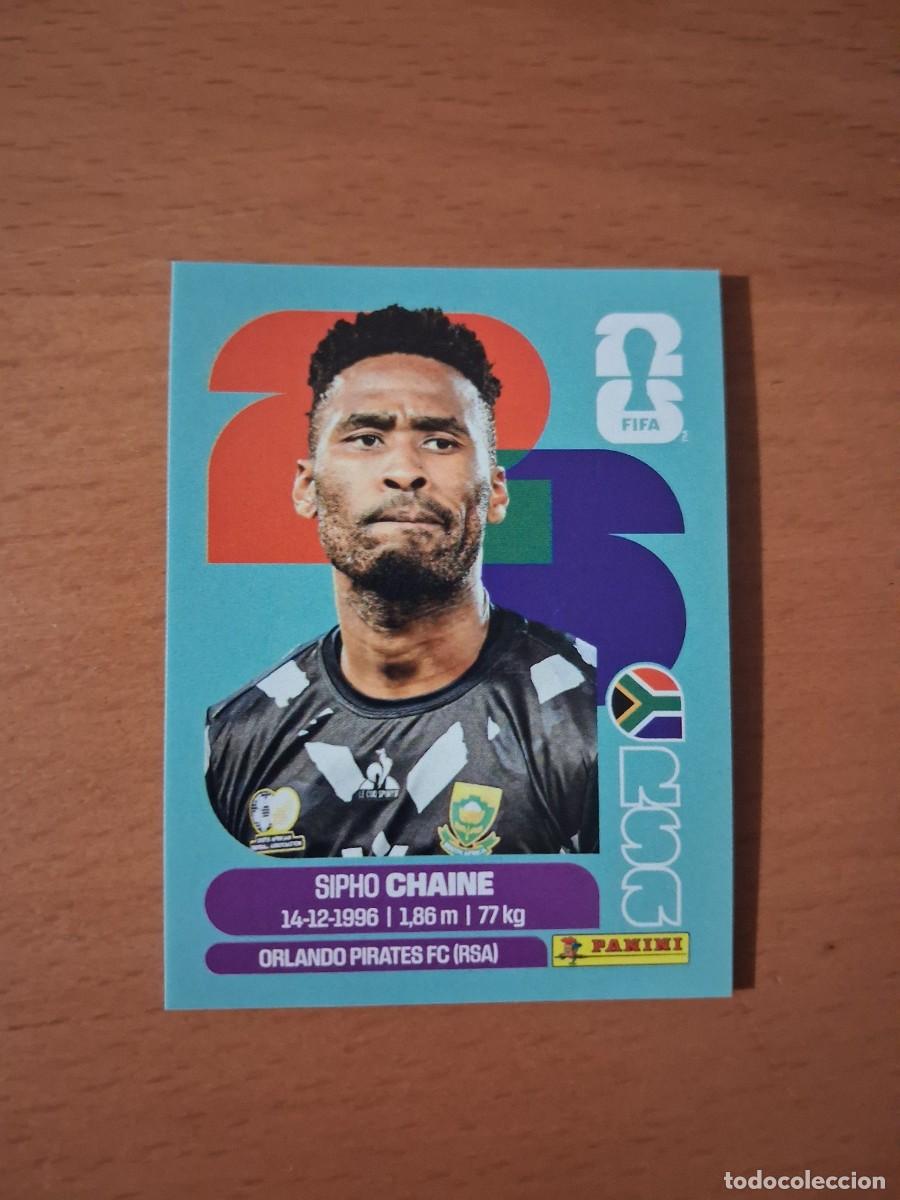 Cromos de F&uacute;tbol: Fifa World Cup 26 Mundial 2026 RSA 3 Sudafrica Sipho Chaine