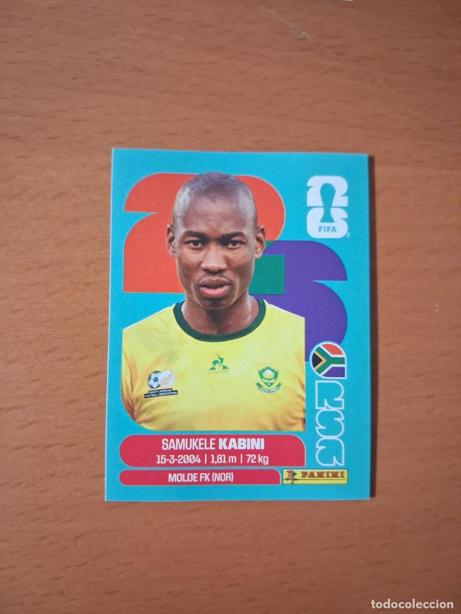 Cromos de F&uacute;tbol: Fifa World Cup 26 Mundial 2026 RSA 5 Sudafrica Samukele Kabini