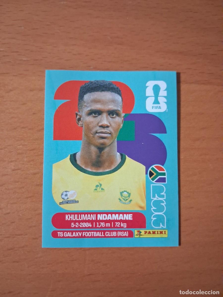 Cromos de F&uacute;tbol: Fifa World Cup 26 Mundial 2026 RSA 7 Sudafrica Khulumani Ndamane