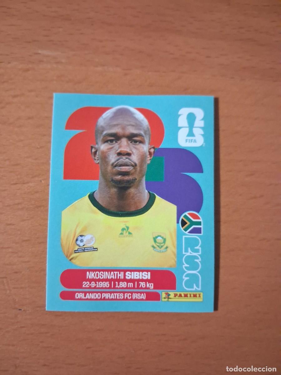 Cromos de F&uacute;tbol: Fifa World Cup 26 Mundial 2026 RSA 10 Sudafrica Nkosinathi Sibisi