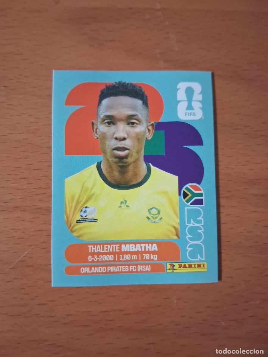 Cromos de F&uacute;tbol: Fifa World Cup 26 Mundial 2026 RSA 12 Sudafrica Thalente Mbatha
