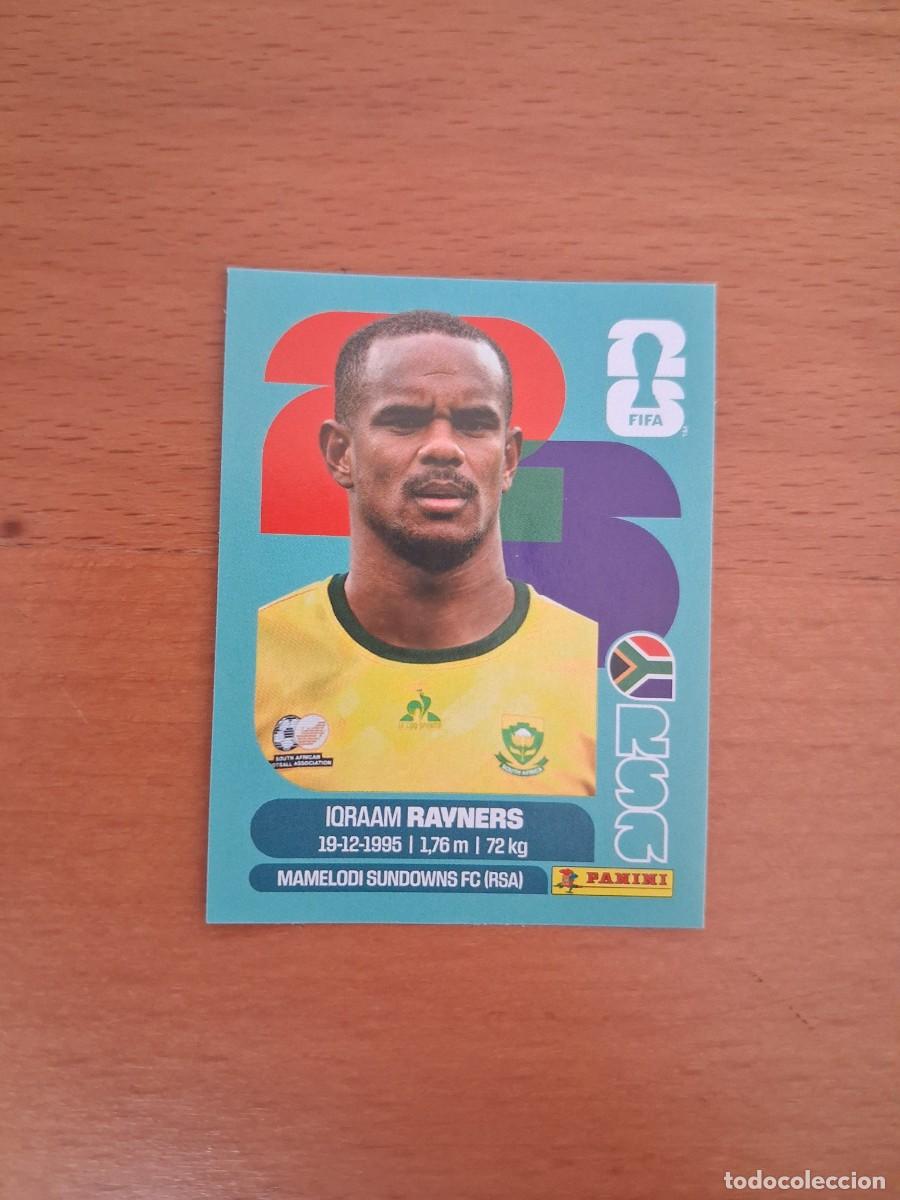 Cromos de F&uacute;tbol: Fifa World Cup 26 Mundial 2026 RSA 18 Sudafrica Iqraam Rayners