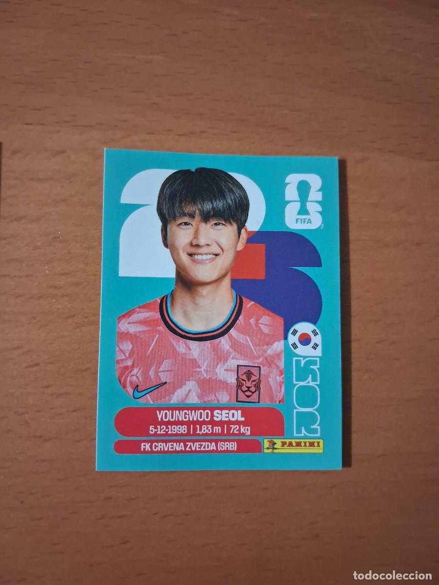 Cromos de F&uacute;tbol: Fifa World Cup 26 Mundial 2026 KOR 6 Corea del Sur Youngwoo Seol