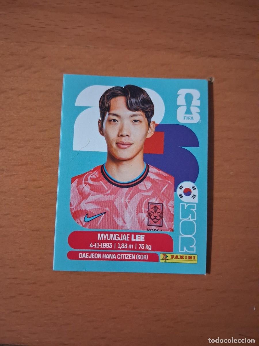Cromos de F&uacute;tbol: Fifa World Cup 26 Mundial 2026 KOR 9 Corea del Sur Myungjae Lee