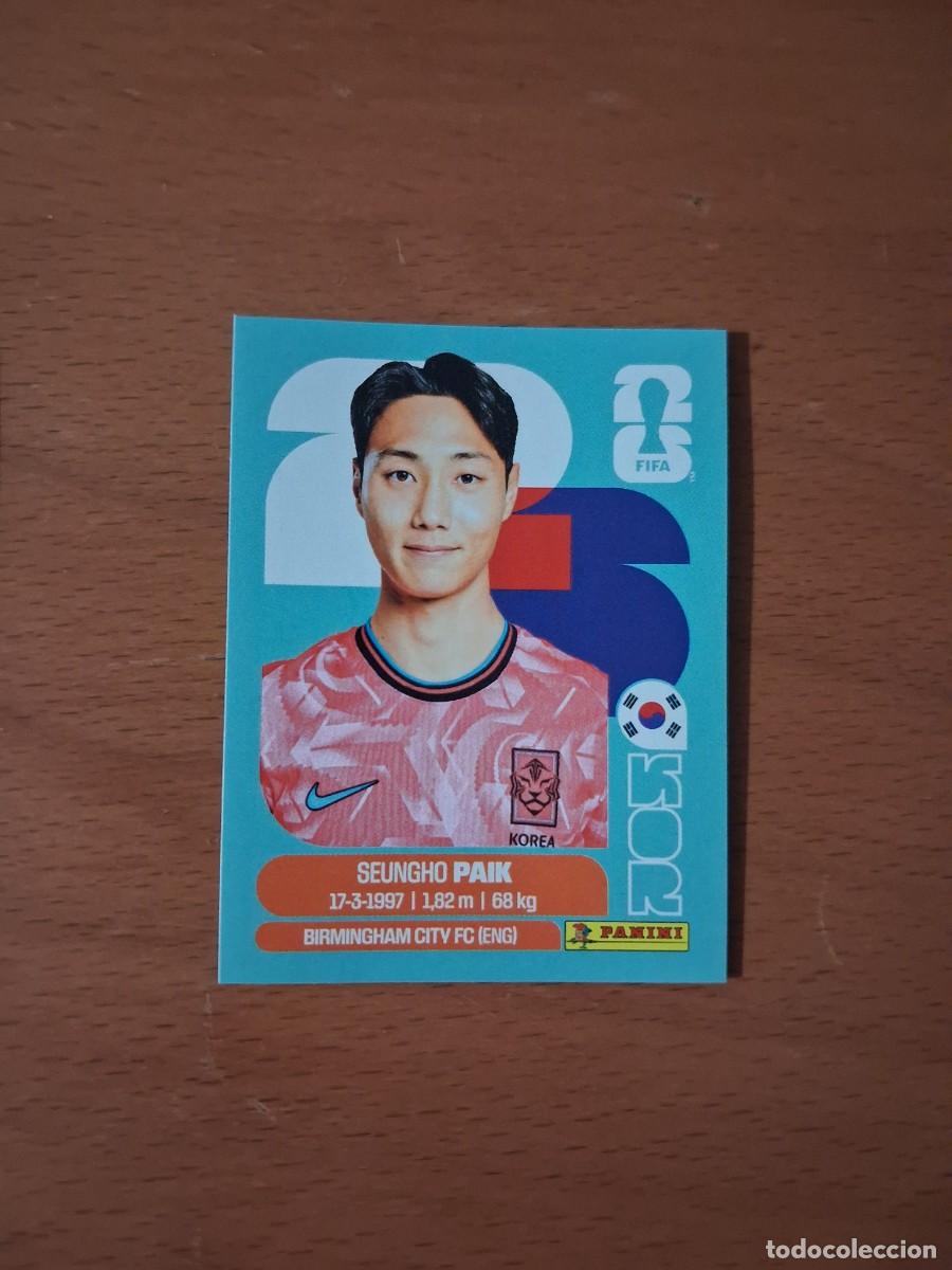 Cromos de F&uacute;tbol: Fifa World Cup 26 Mundial 2026 KOR 14 Corea del Sur Seungho Paik