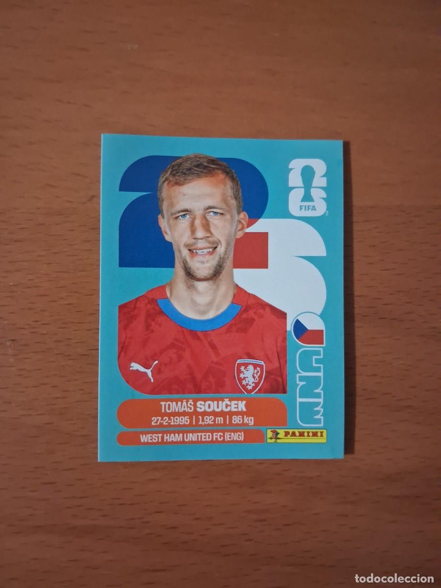 Cromos de F&uacute;tbol: Fifa World Cup 26 Mundial 2026 CZE 12 Rep&uacute;blica Checa Tomas Soucek