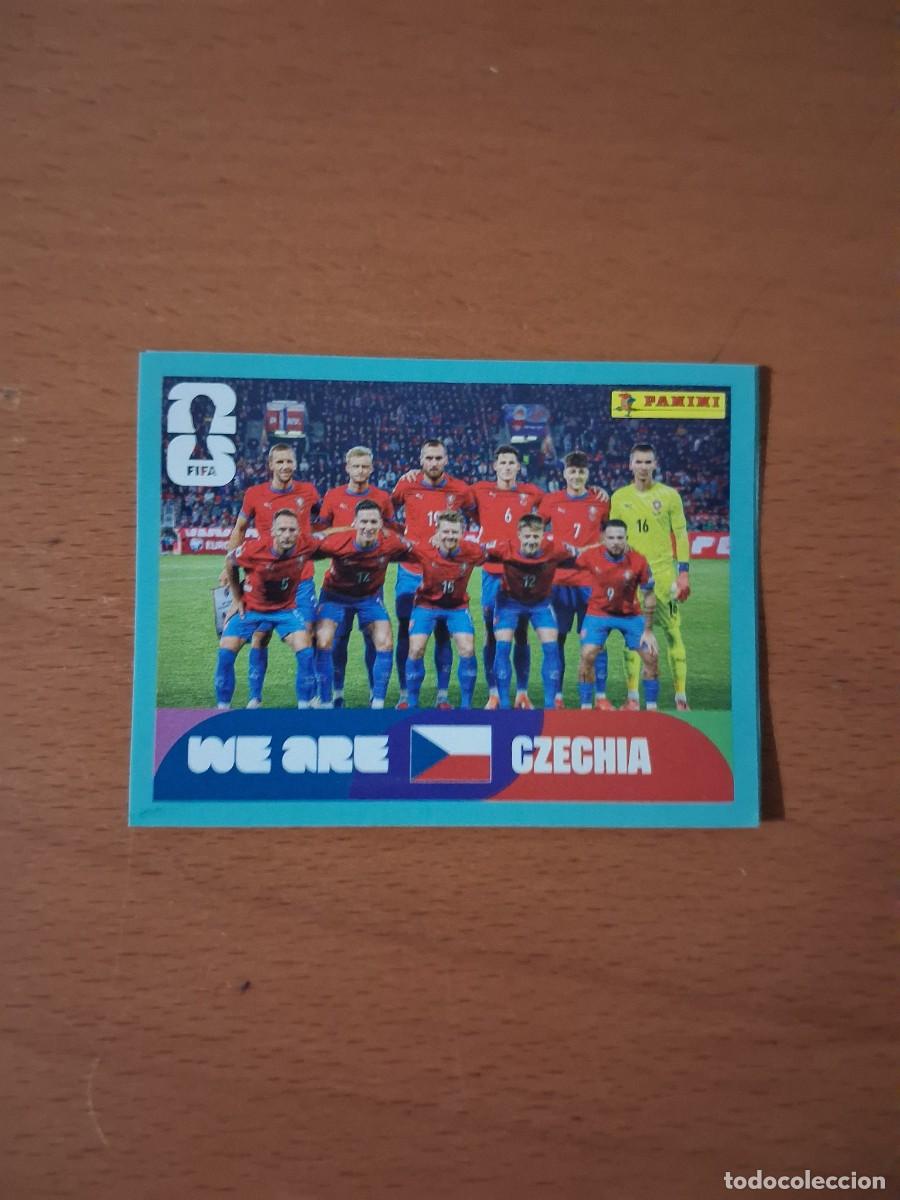 Cromos de F&uacute;tbol: Fifa World Cup 26 Mundial 2026 CZE 13 Rep&uacute;blica Checa Foto de Equipo Plantilla Alineacion