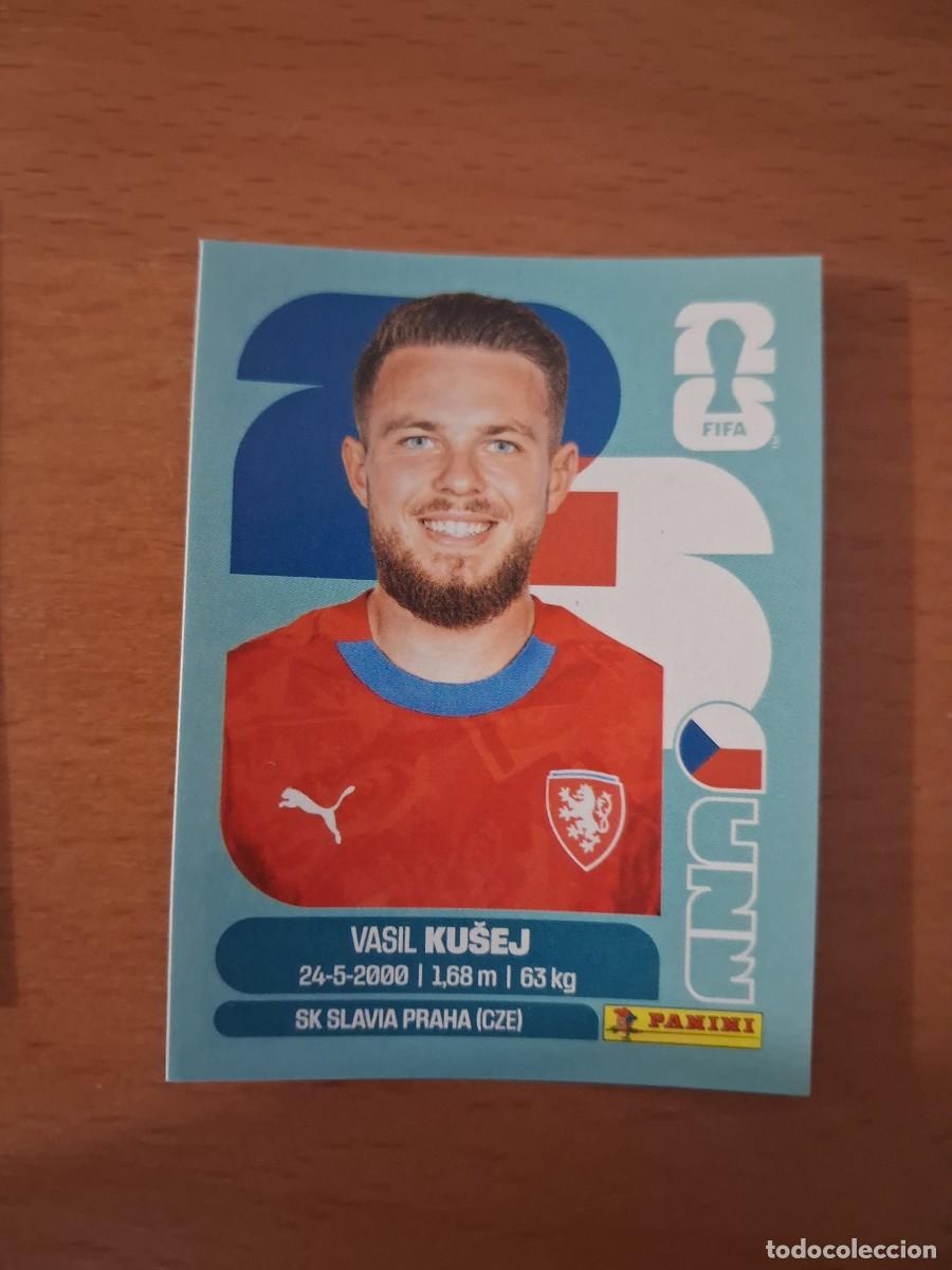 Cromos de F&uacute;tbol: Fifa World Cup 26 Mundial 2026 CZE 16 Rep&uacute;blica Checa Vasil Ku&scaron;ej