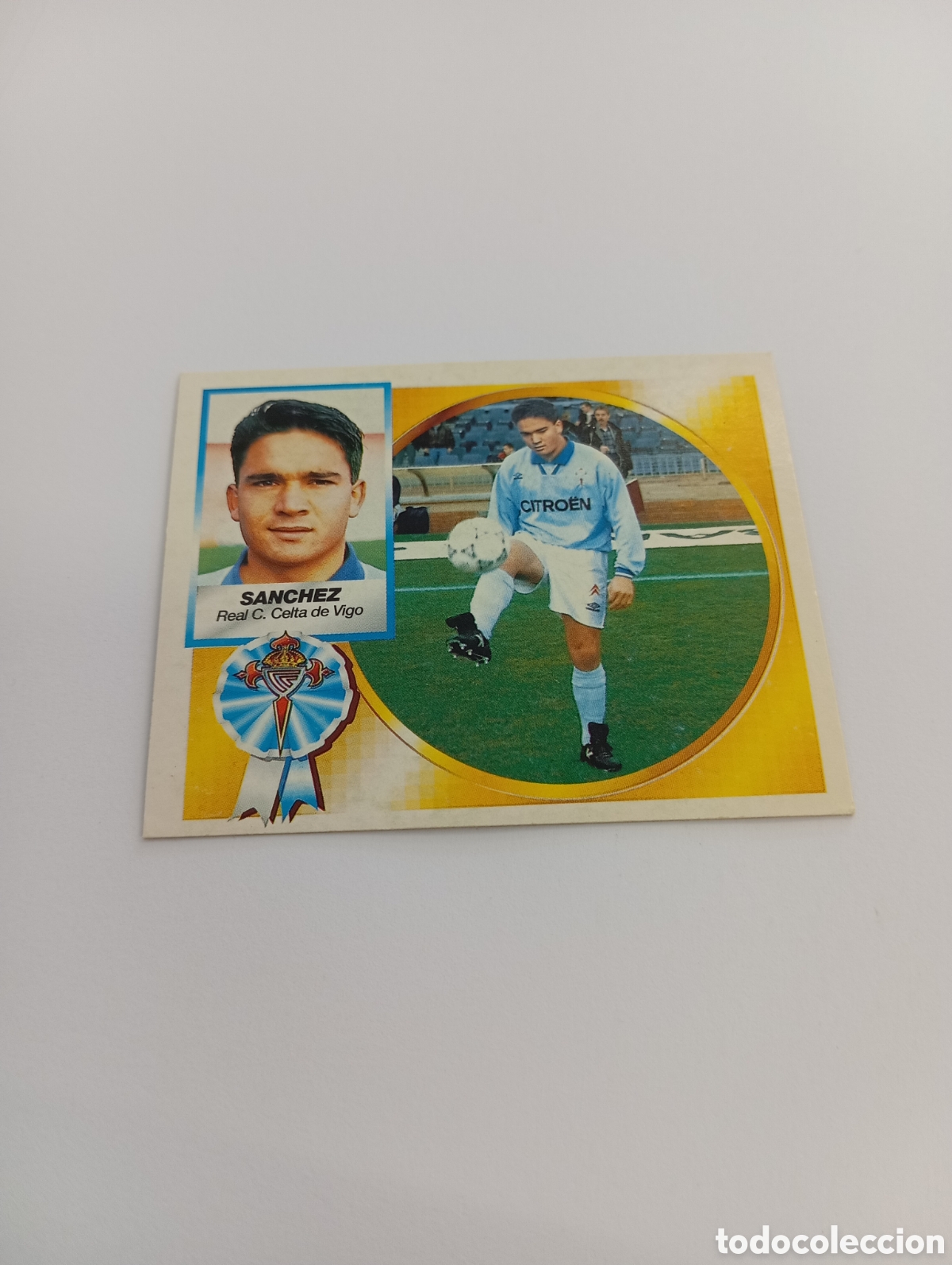 Cromos de F&uacute;tbol: S&Aacute;NCHEZ Celta de Vigo Liga Este 1994 1995 NUEVO SIN PEGAR PANINI 94 95