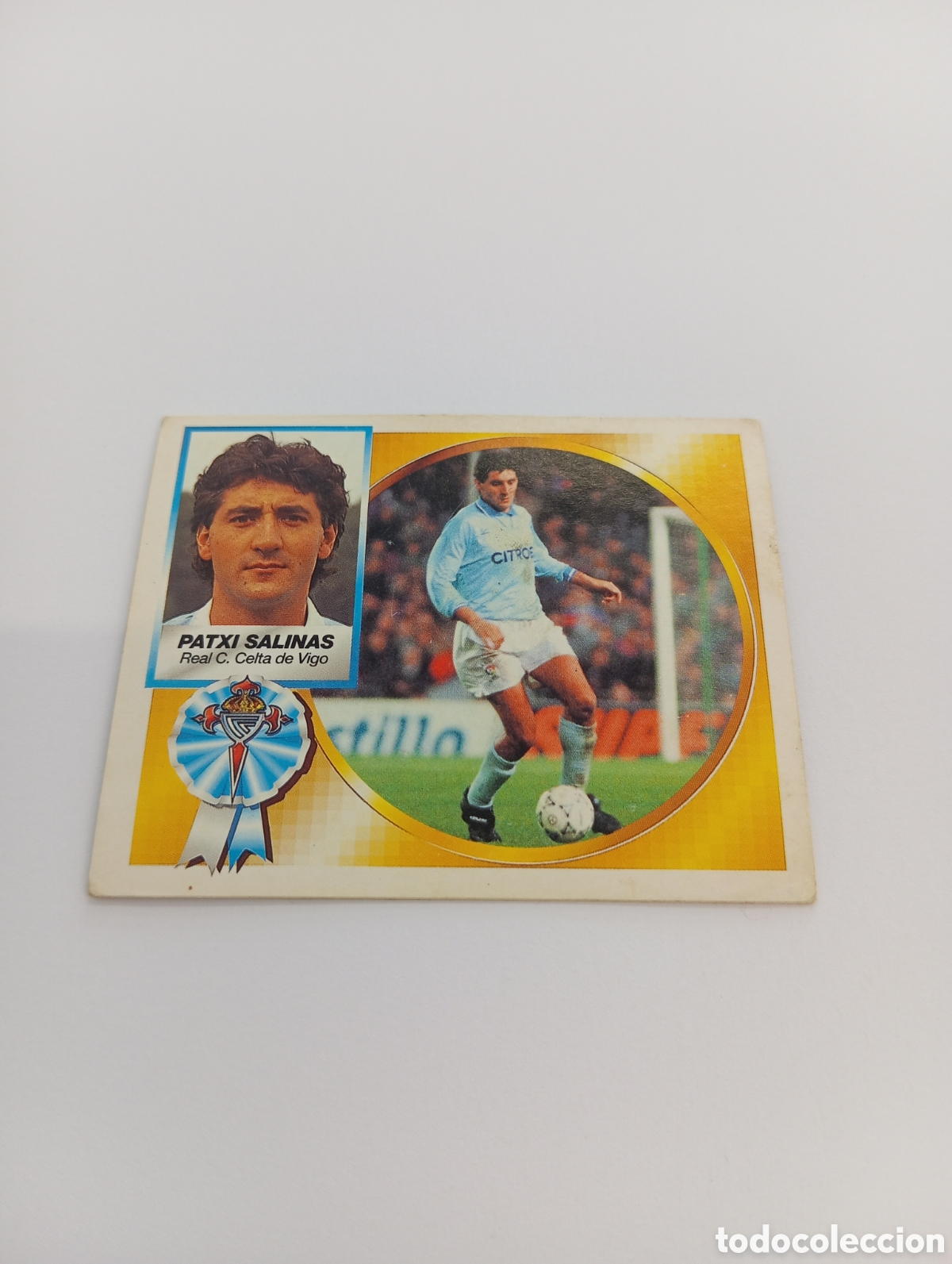 Cromos de F&uacute;tbol: PATXI SALINAS Celta de Vigo Liga Este 1994 1995 NUEVO SIN PEGAR PANINI 94 95
