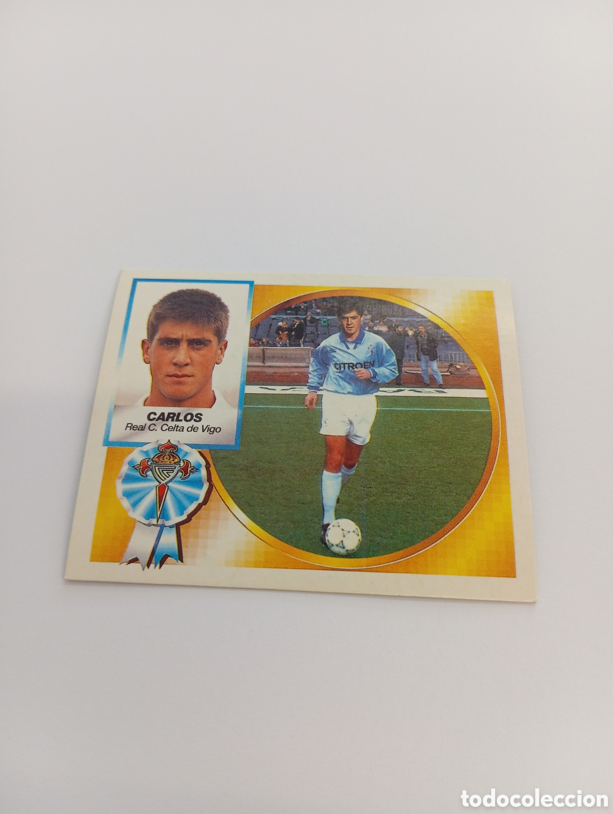 Cromos de F&uacute;tbol: CARLOS Celta de Vigo Liga Este 1994 1995 NUEVO SIN PEGAR PANINI 94 95