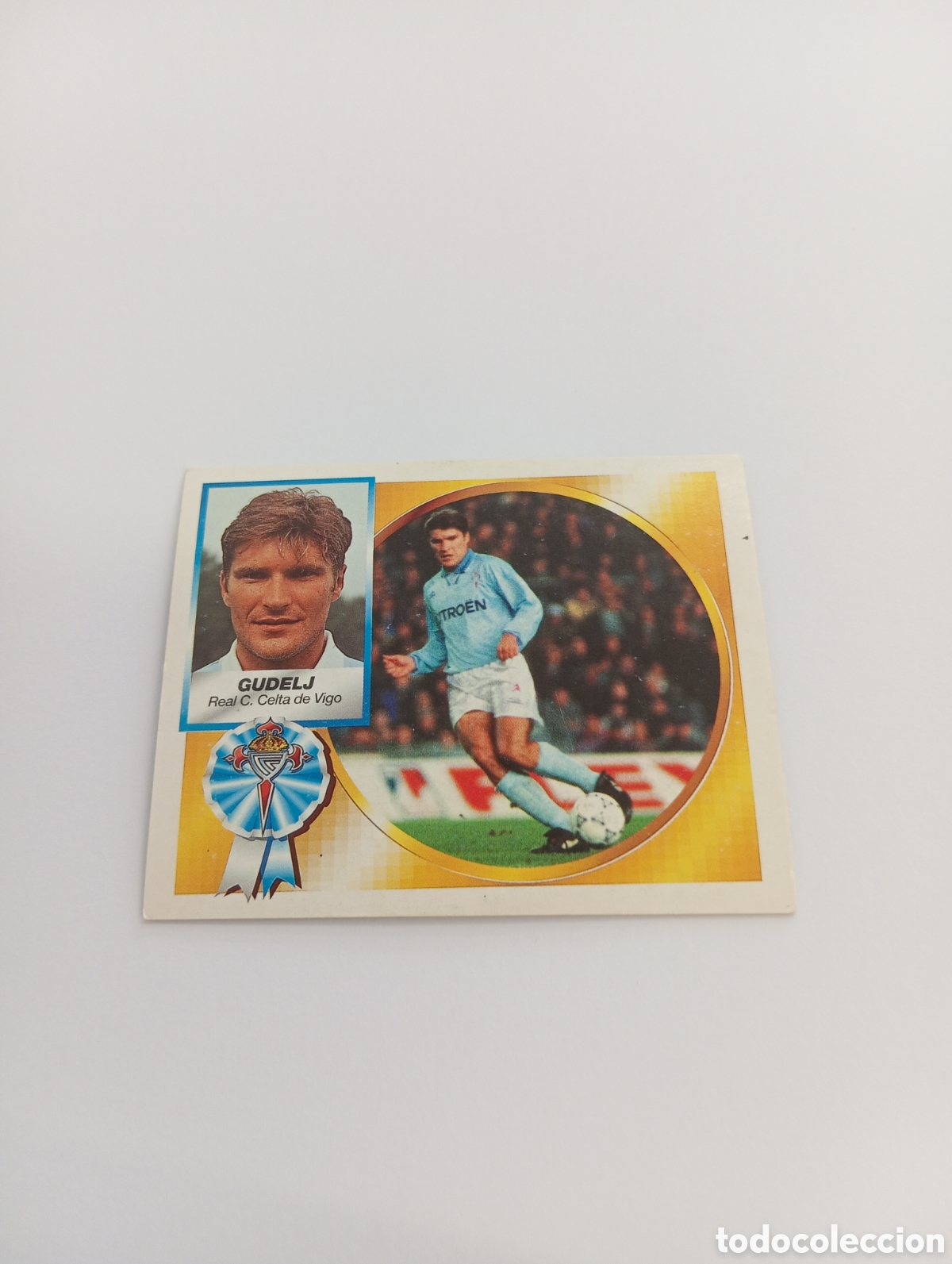 Cromos de F&uacute;tbol: GUDELJ Celta de Vigo Liga Este 1994 1995 NUEVO SIN PEGAR PANINI 94 95