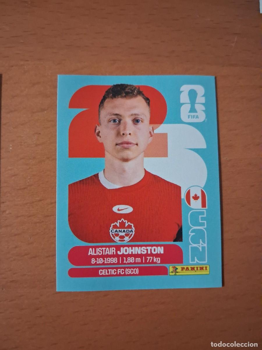 Cromos de F&uacute;tbol: Fifa World Cup 26 Mundial 2026 CAN 4 Canada Alistair Johnston