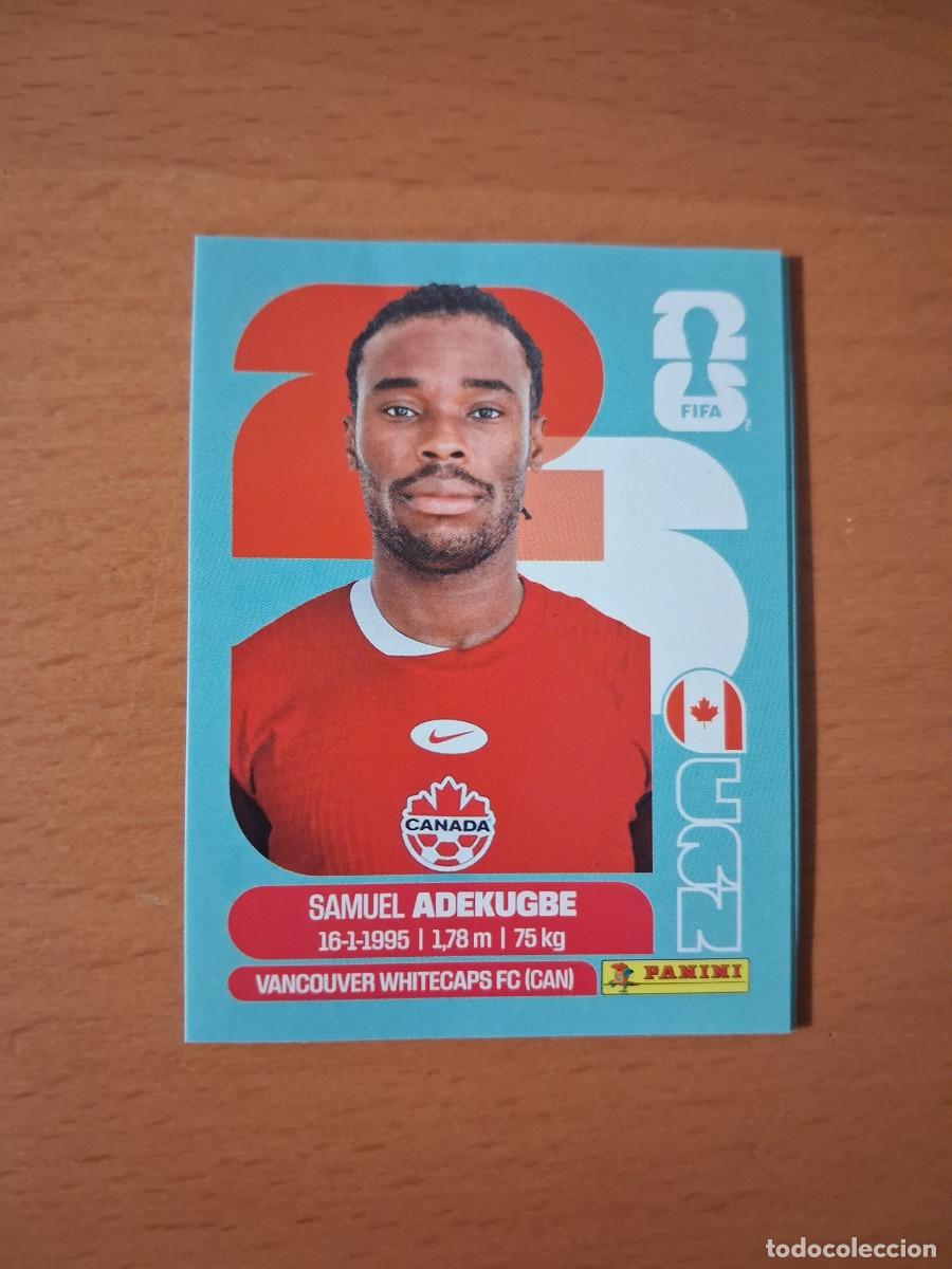 Cromos de F&uacute;tbol: Fifa World Cup 26 Mundial 2026 CAN 5 Canada Samuel Adekugbe