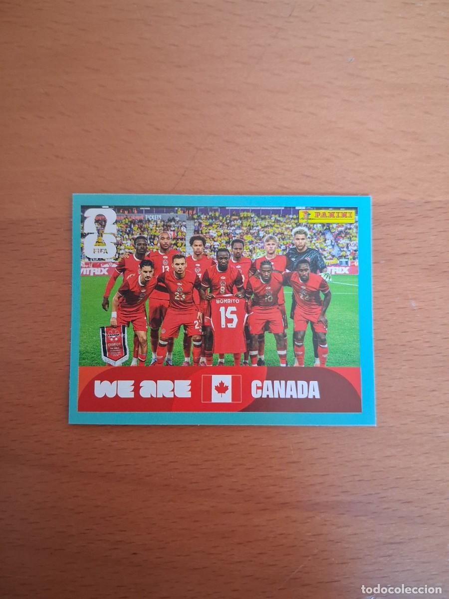 Cromos de F&uacute;tbol: Fifa World Cup 26 Mundial 2026 CAN 13 Canada Foto de Equipo Plantilla Alineaci&oacute;n