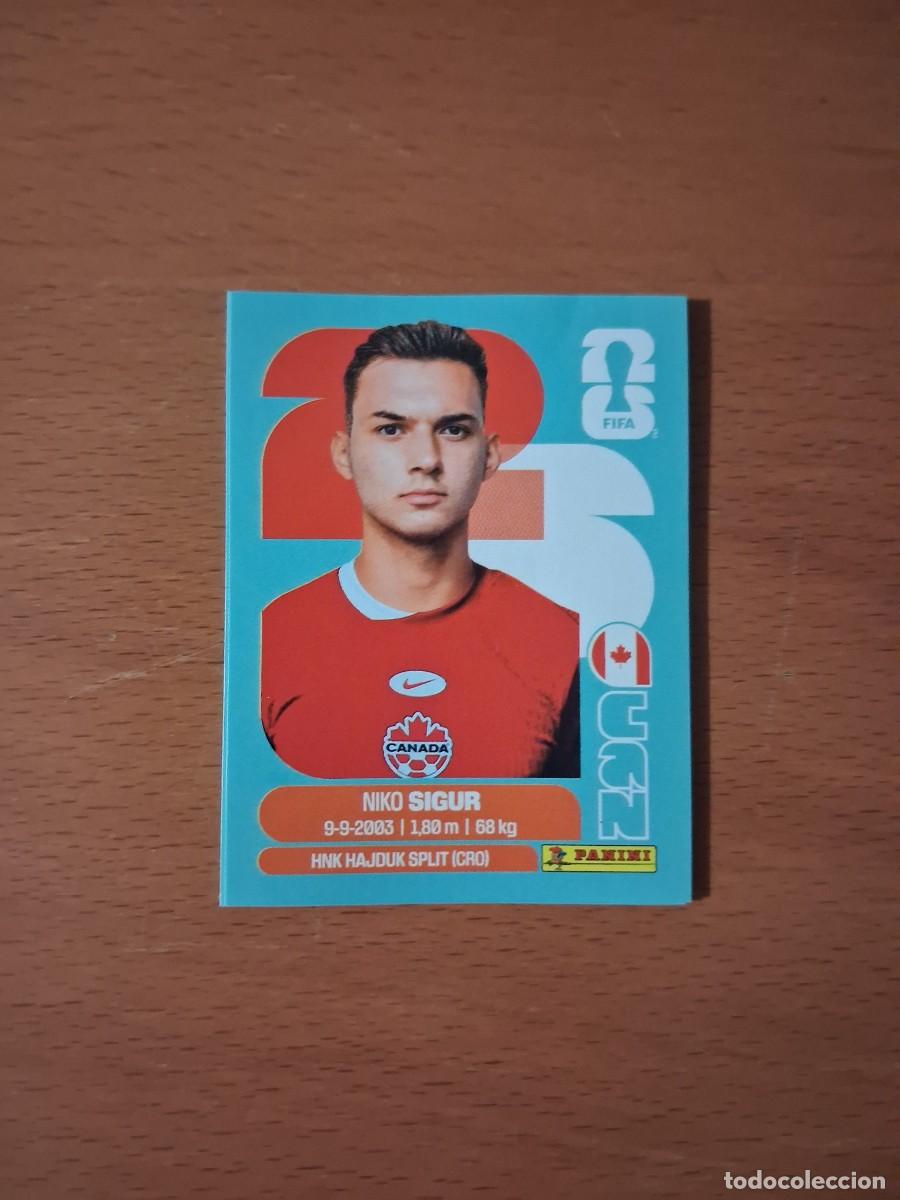 Cromos de F&uacute;tbol: Fifa World Cup 26 Mundial 2026 CAN 16 Canada Niko Sigur