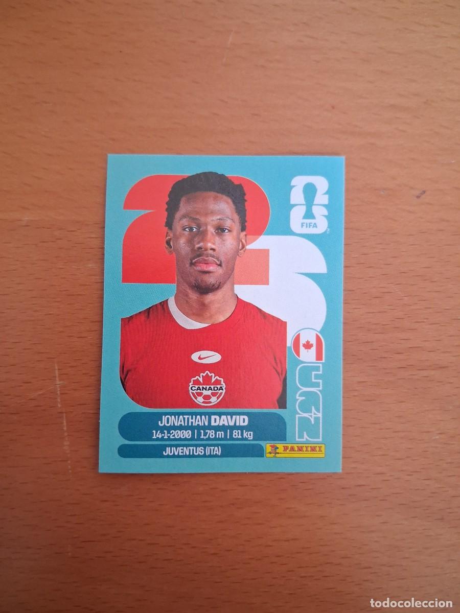 Cromos de F&uacute;tbol: Fifa World Cup 26 Mundial 2026 CAN 20 Canada Jonathan David