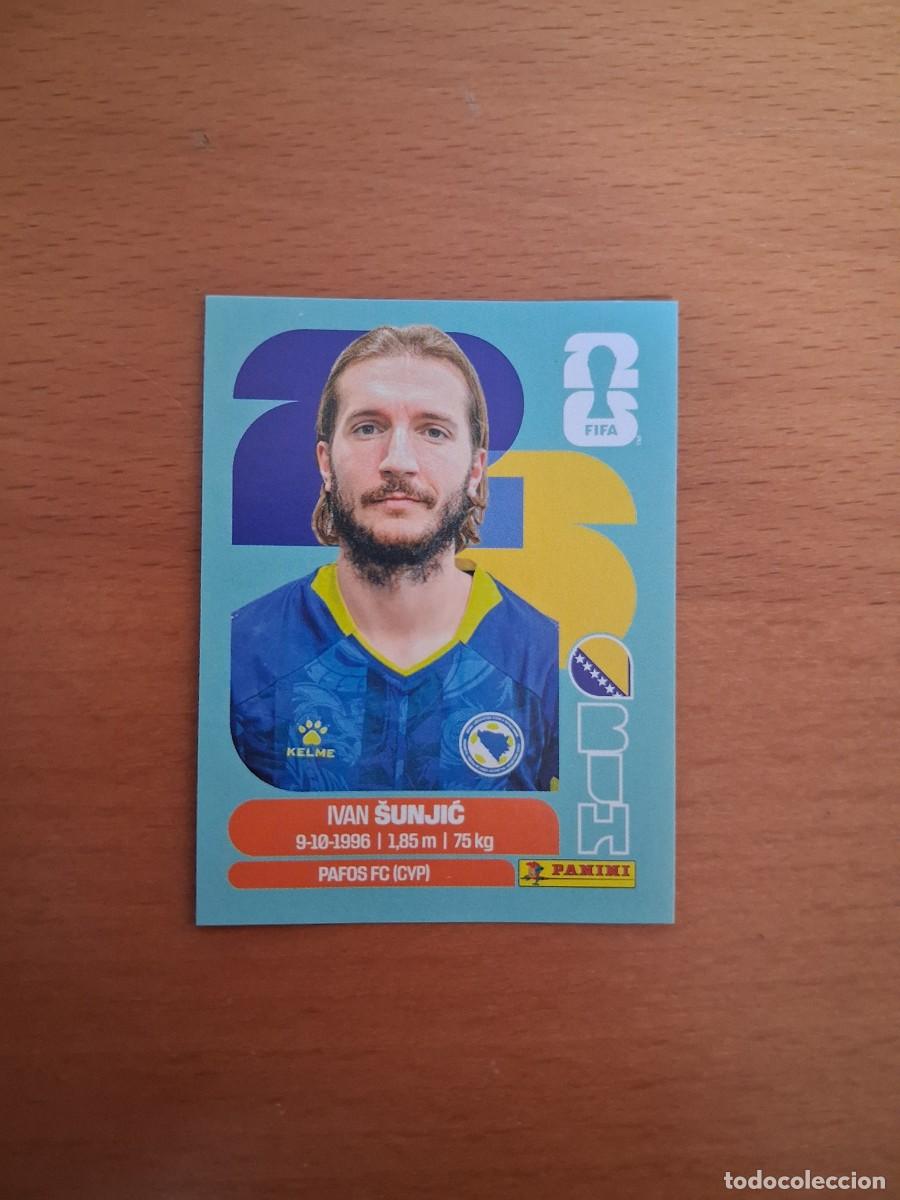 Cromos de F&uacute;tbol: Fifa World Cup 26 Mundial 2026 BIH 11 Bosnia i Herzegovina Ivan Sunjic