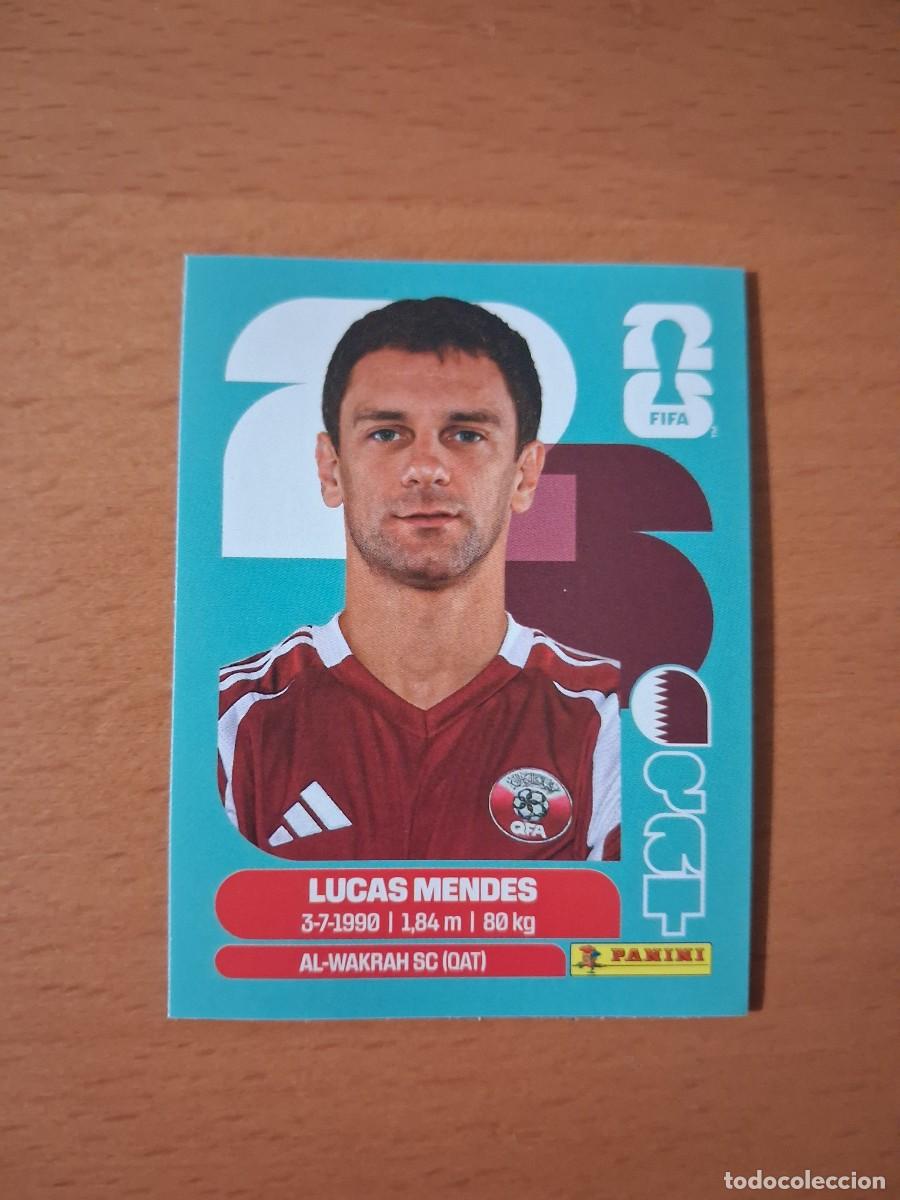 Cromos de F&uacute;tbol: Fifa World Cup 26 Mundial 2026 QAT 4 Qatar Lucas Mendes