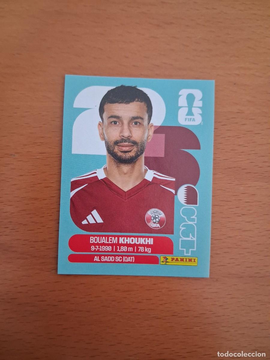 Cromos de F&uacute;tbol: Fifa World Cup 26 Mundial 2026 QAT 6 Qatar Boualem Khoukhi