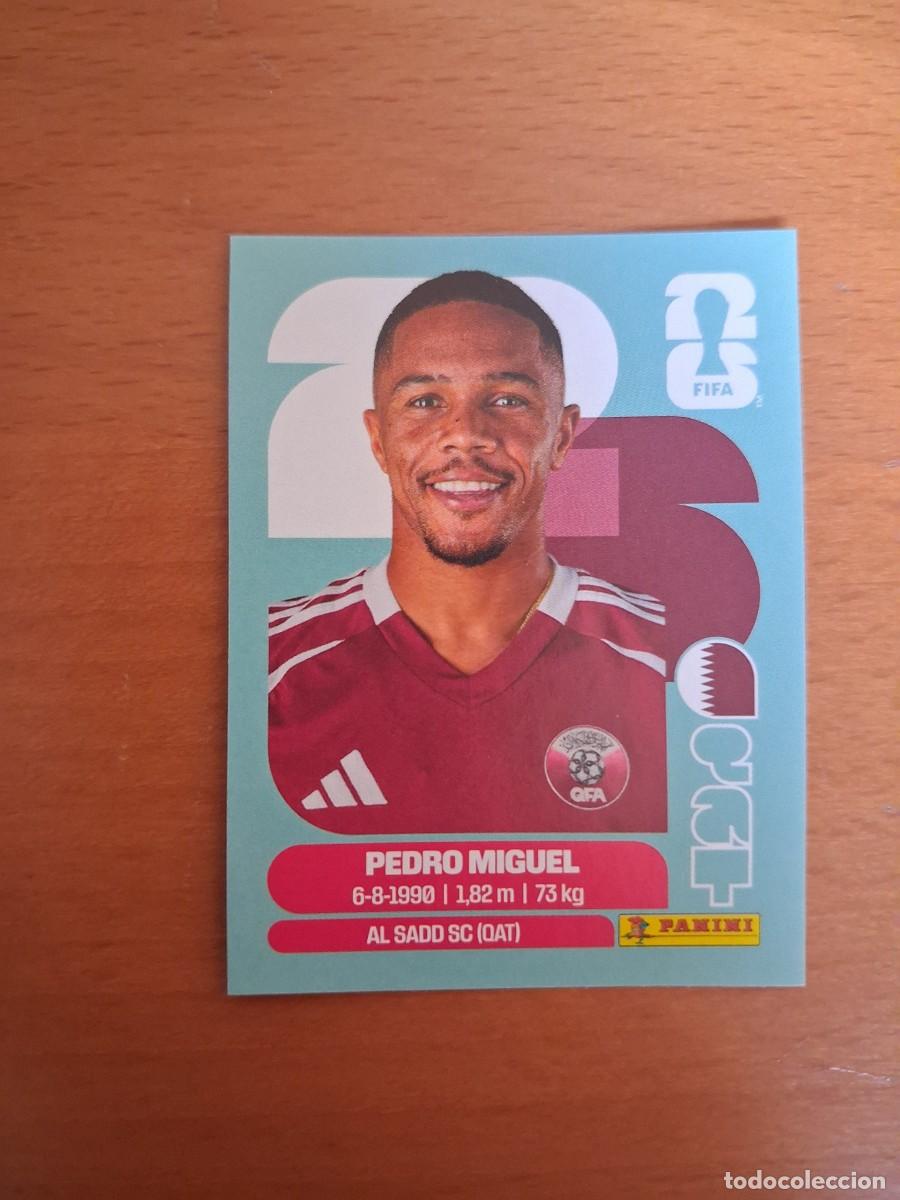 Cromos de F&uacute;tbol: Fifa World Cup 26 Mundial 2026 QAT 7 Qatar Pedro Miguel