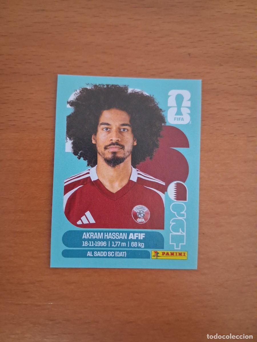 Cromos de F&uacute;tbol: Fifa World Cup 26 Mundial 2026 QAT 18 Qatar Akram Hassan Afif