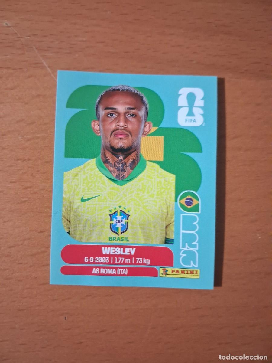 Cromos de F&uacute;tbol: Fifa World Cup 26 Mundial 2026 BRA 8 Brasil Wesley