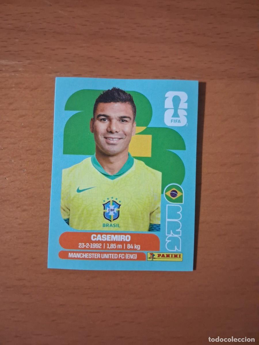 Cromos de F&uacute;tbol: Fifa World Cup 26 Mundial 2026 BRA 10 Brasil Casemiro