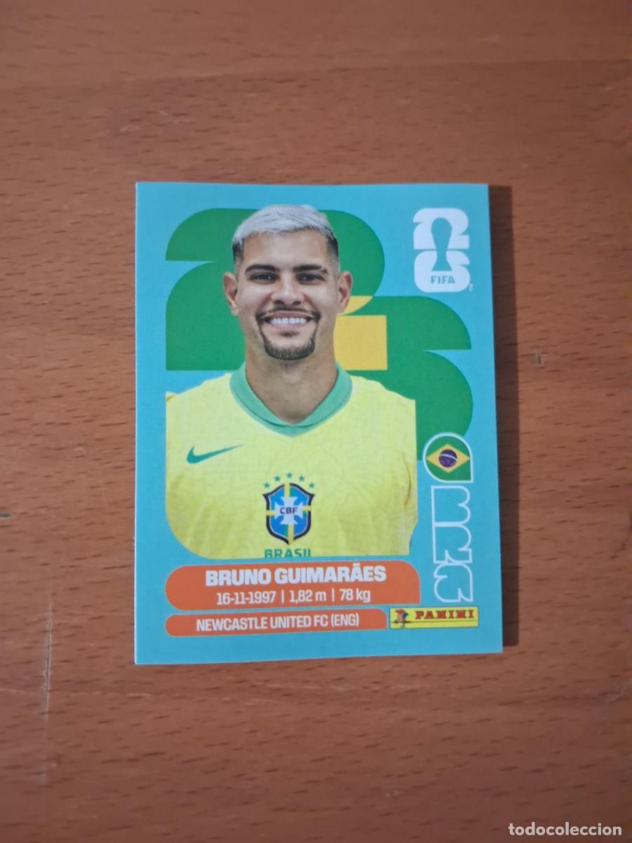 Cromos de F&uacute;tbol: Fifa World Cup 26 Mundial 2026 BRA 11 Brasil Bruno Guimaraes