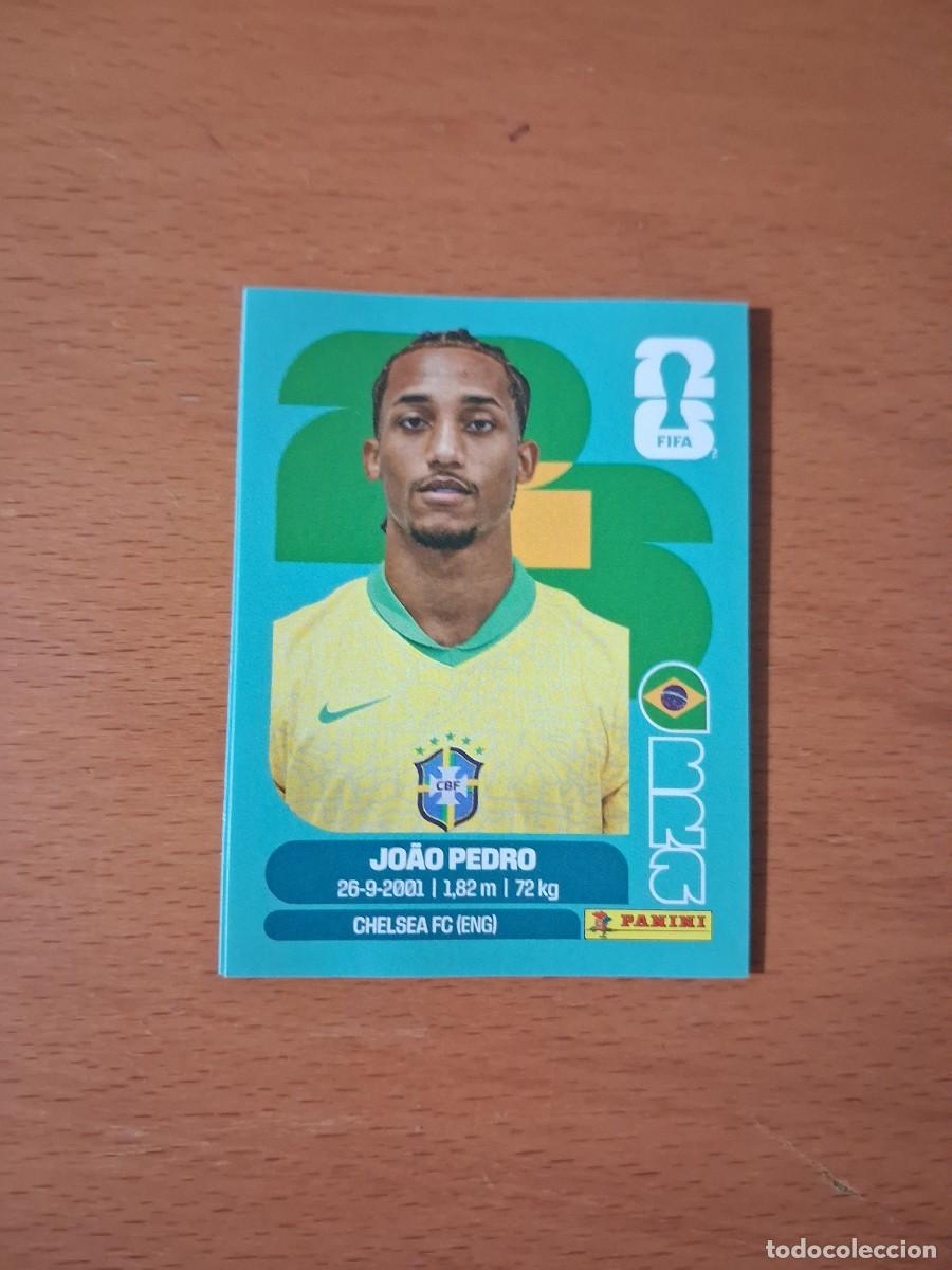 Cromos de F&uacute;tbol: Fifa World Cup 26 Mundial 2026 BRA 16 Brasil Joao Pedro