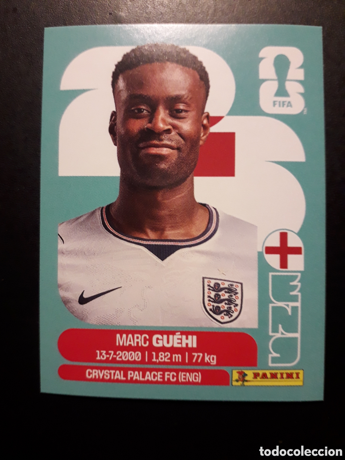 Cromos de F&uacute;tbol: GU&Eacute;HI INGLATERRA ENG 4 MUNDIAL F&Uacute;TBOL 2026 FIFA WORLD CUP PANINI SIN PEGAR PEDIDO M&Iacute;NIMO 3&euro;
