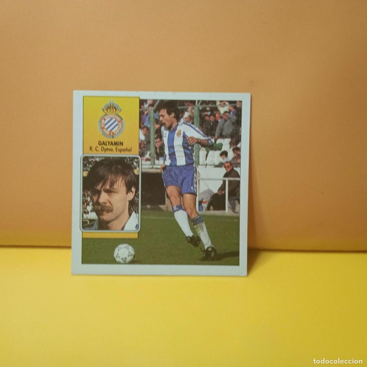 Cromos de F&uacute;tbol: EDICIONES ESTE 1992 1993 92 93 R.C.D ESPANYOL GALYAMIN