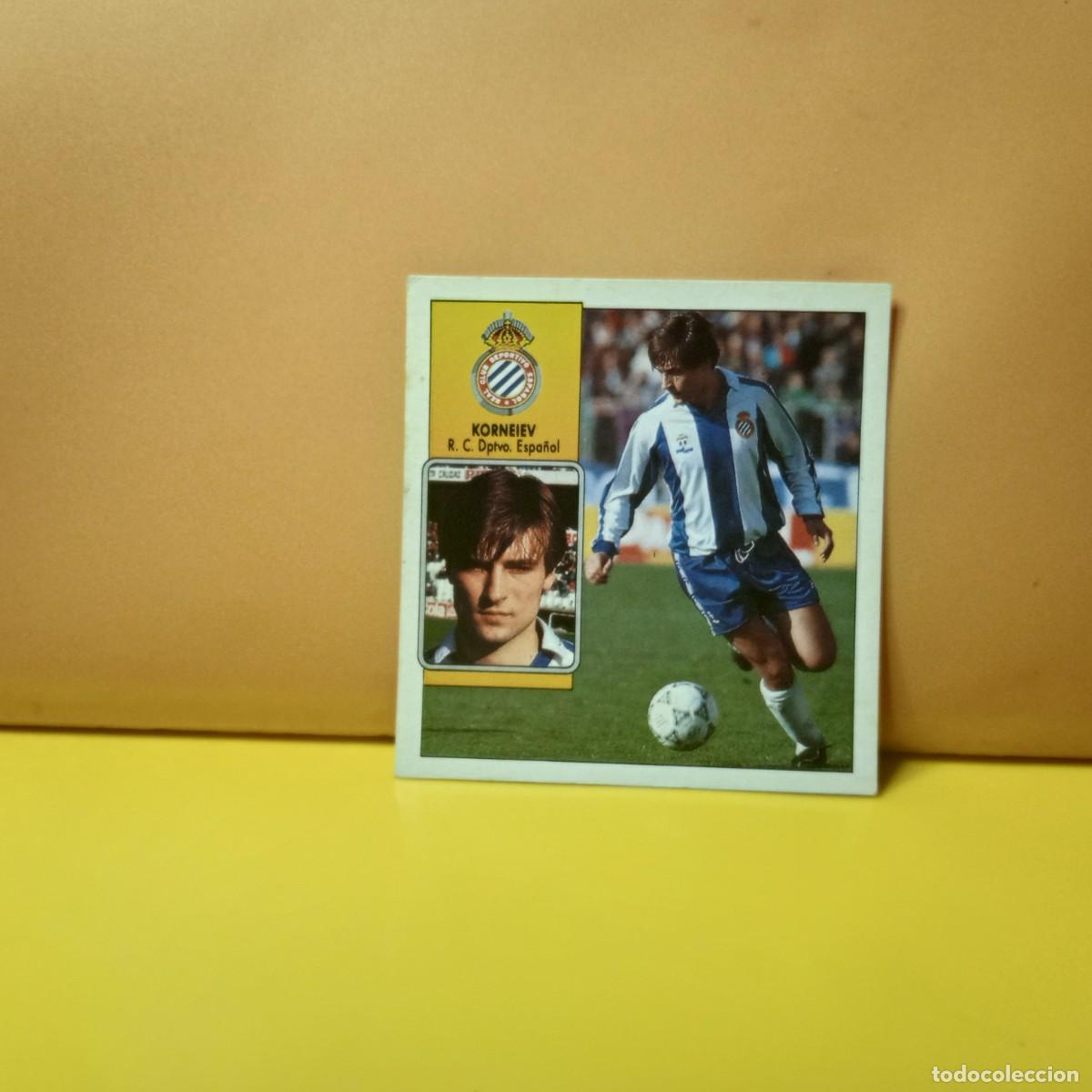 Cromos de F&uacute;tbol: EDICIONES ESTE 1992 1993 92 93 R.C.D ESPANYOL KORNEIEV