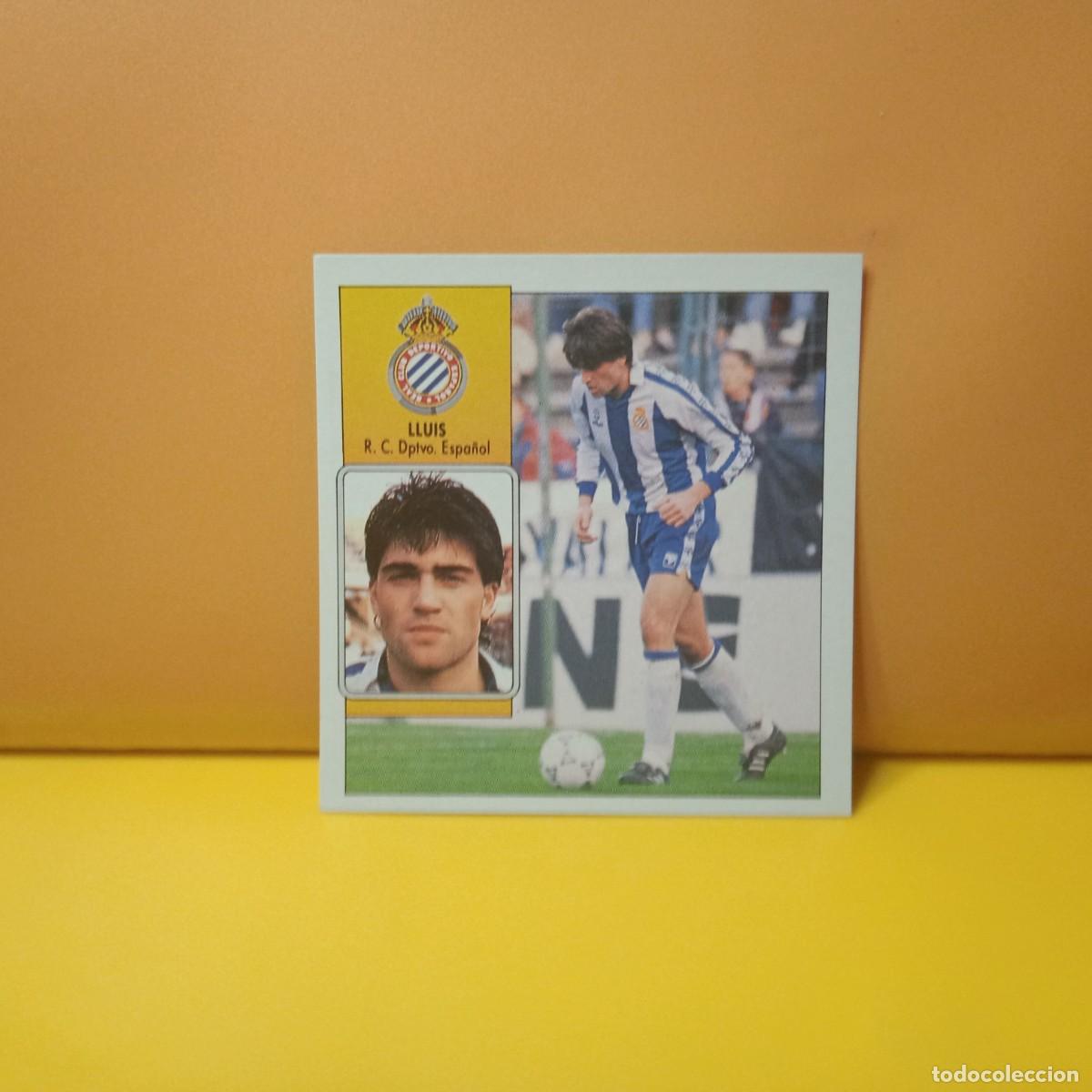 Cromos de F&uacute;tbol: EDICIONES ESTE 1992 1993 92 93 R.C.D ESPANYOL LLUIS