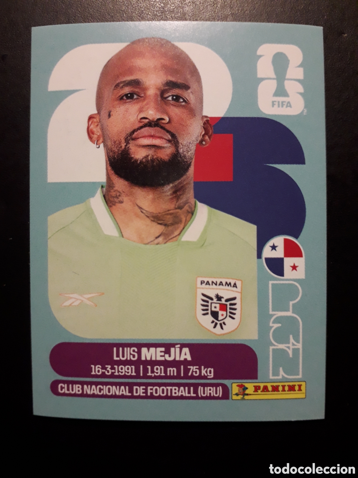 Cromos de F&uacute;tbol: MEJ&Iacute;A PANAM&Aacute; PAN 3 MUNDIAL F&Uacute;TBOL 2026 FIFA WORLD CUP PANINI SIN PEGAR PEDIDO M&Iacute;NIMO 3&euro;