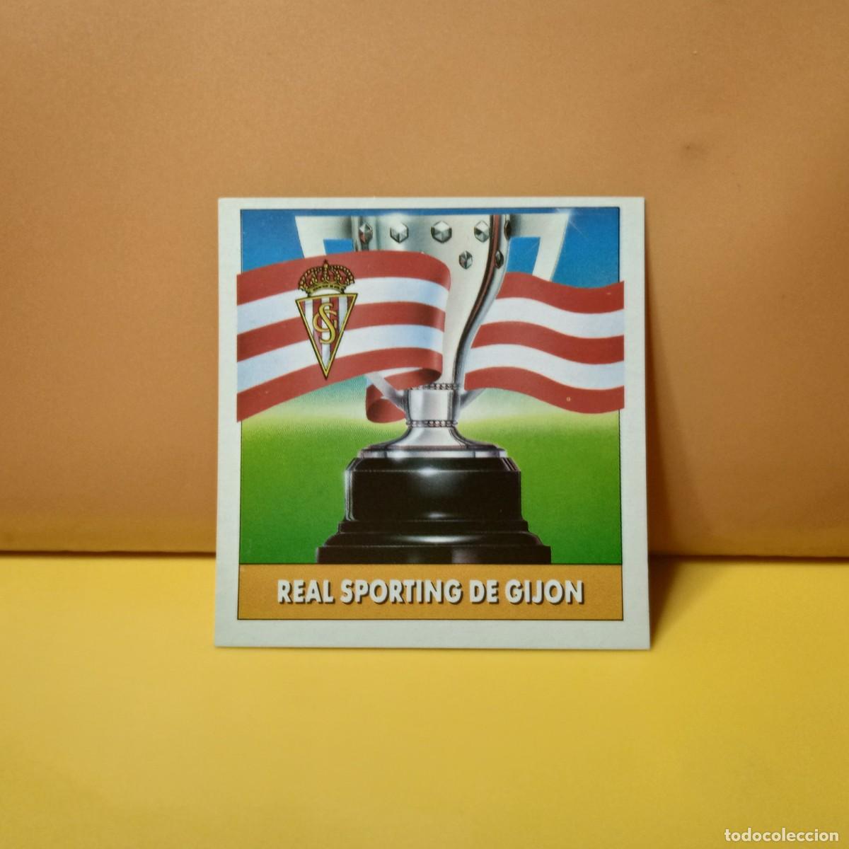 Cromos de F&uacute;tbol: EDICIONES ESTE 1992 1993 92 93 SPORTING DE GIJON ESCUDO