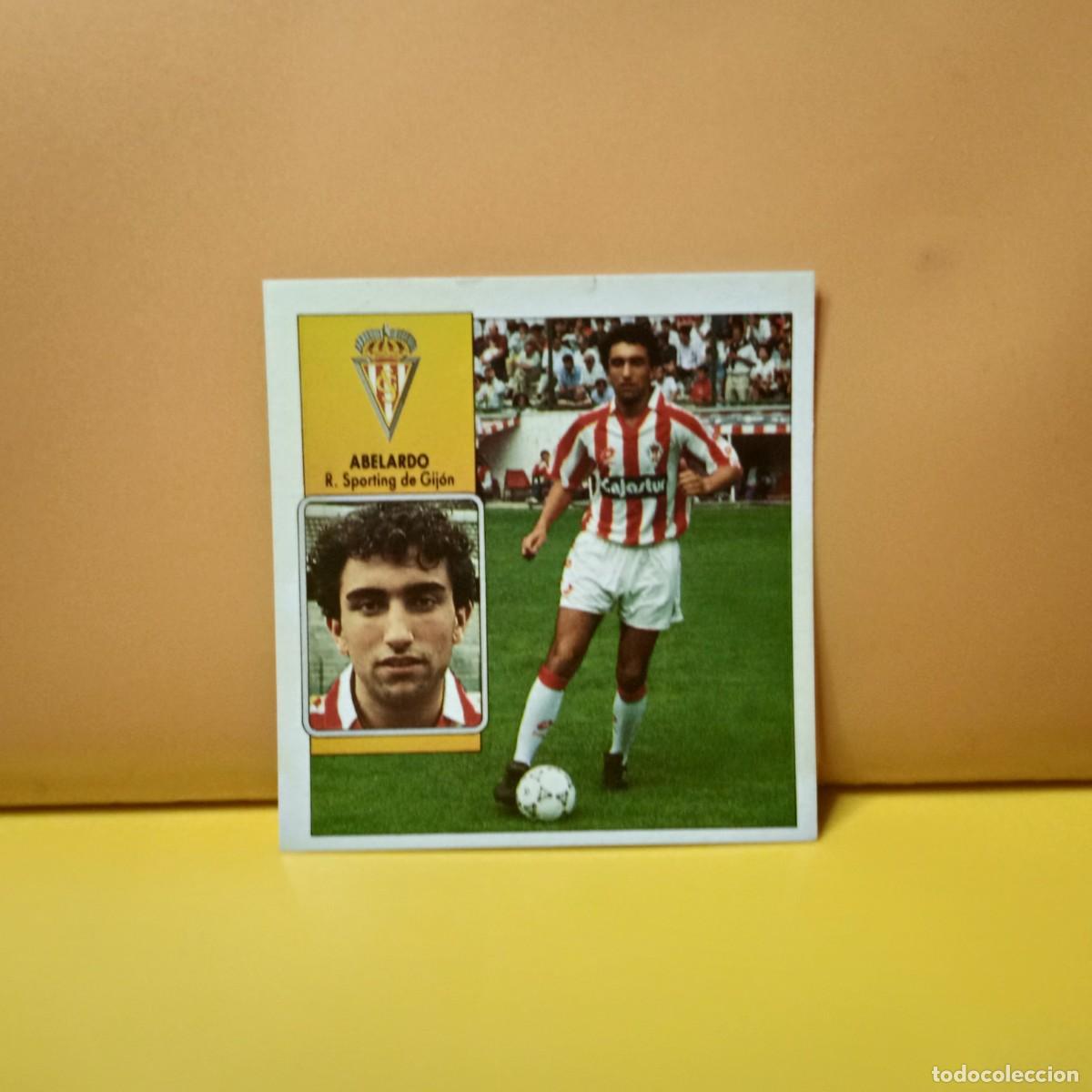 Cromos de F&uacute;tbol: EDICIONES ESTE 1992 1993 92 93 SPORTING DE GIJON ABELARDO