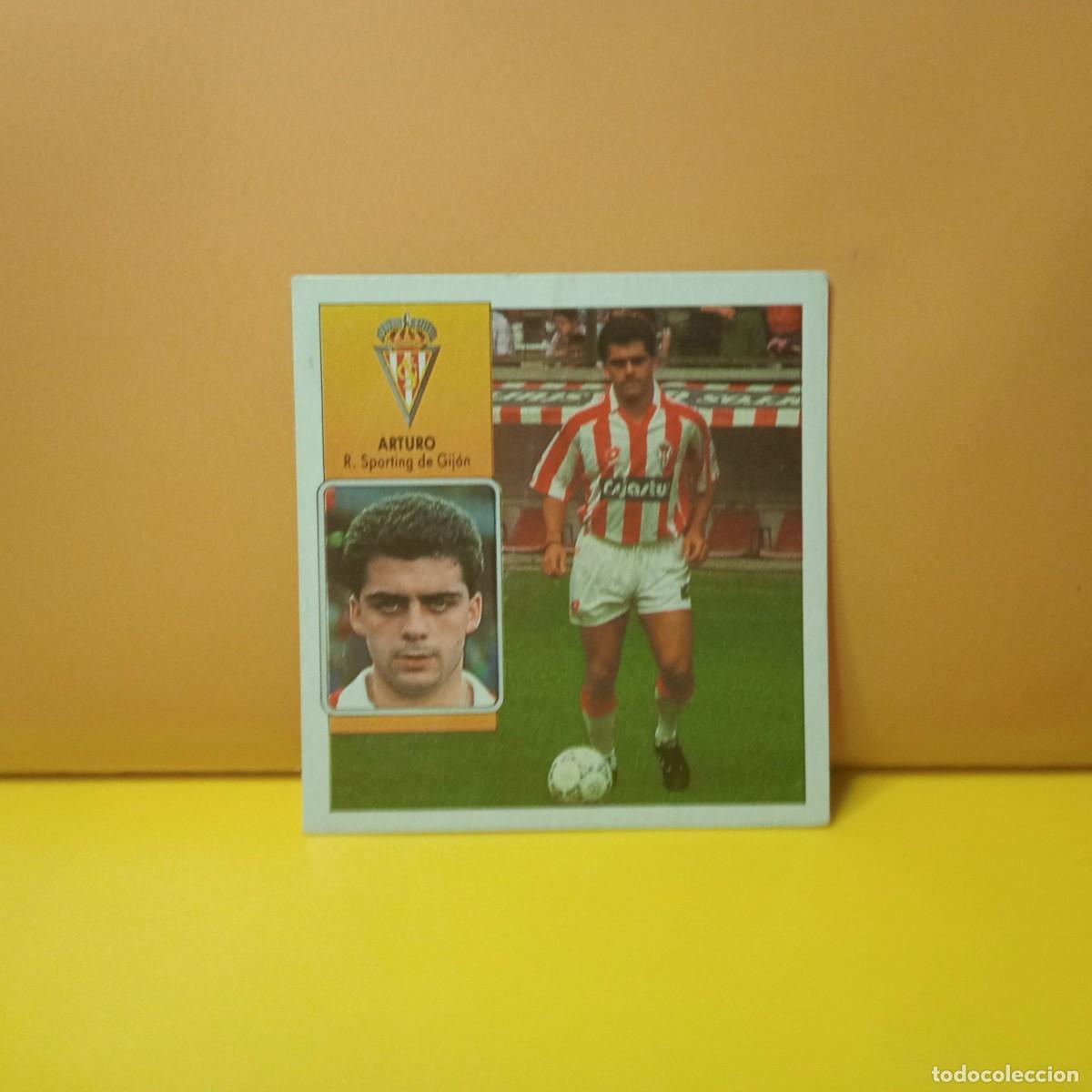 Cromos de F&uacute;tbol: EDICIONES ESTE 1992 1993 92 93 SPORTING DE GIJON ARTURO